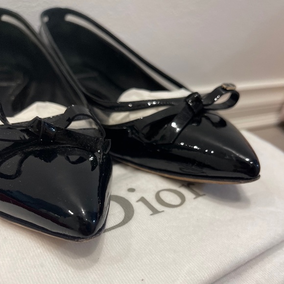 DIOR Patent Ballerina Flats - Picture 3 of 7